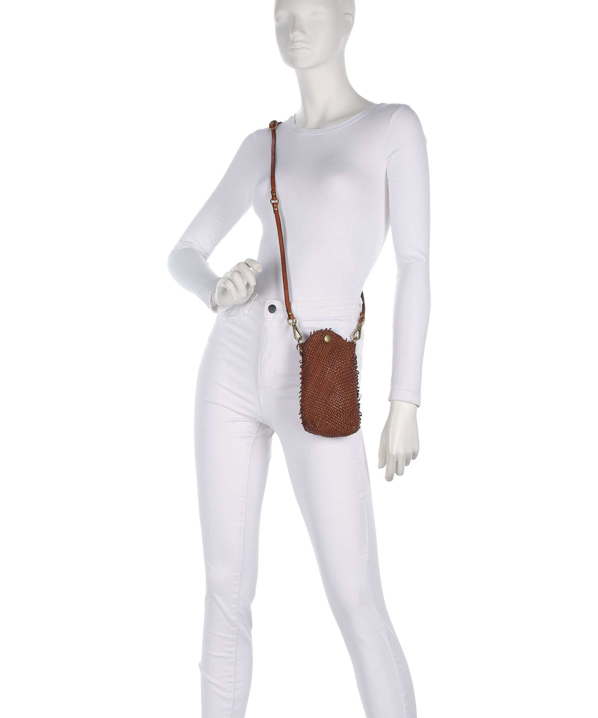 Campomaggi Phone bag cognac