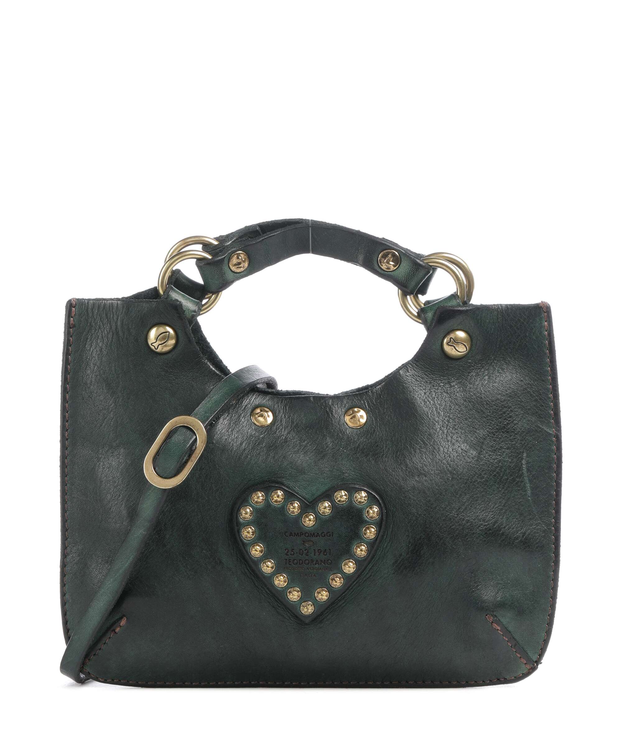 Campomaggi Handbag green bottle