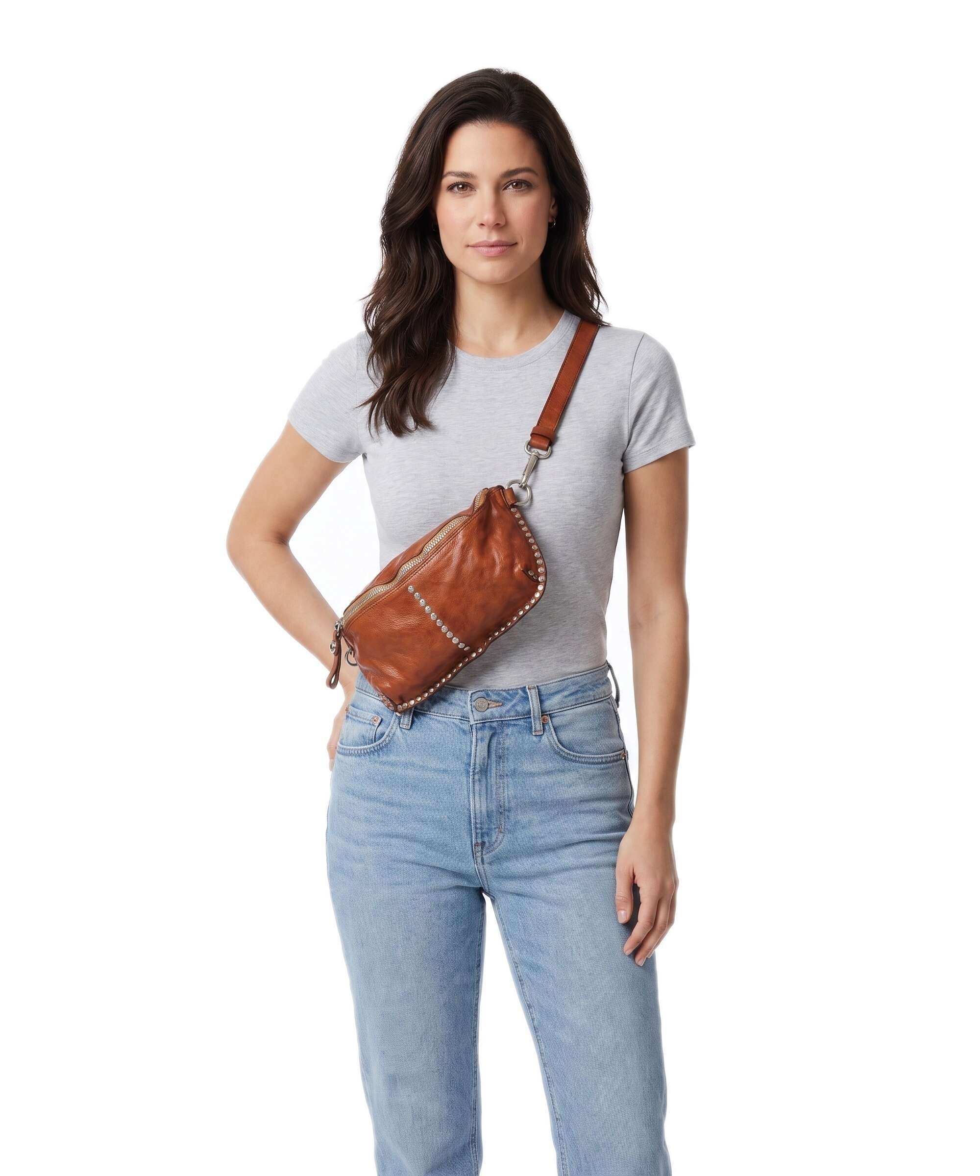 Campomaggi Belt bag cognac