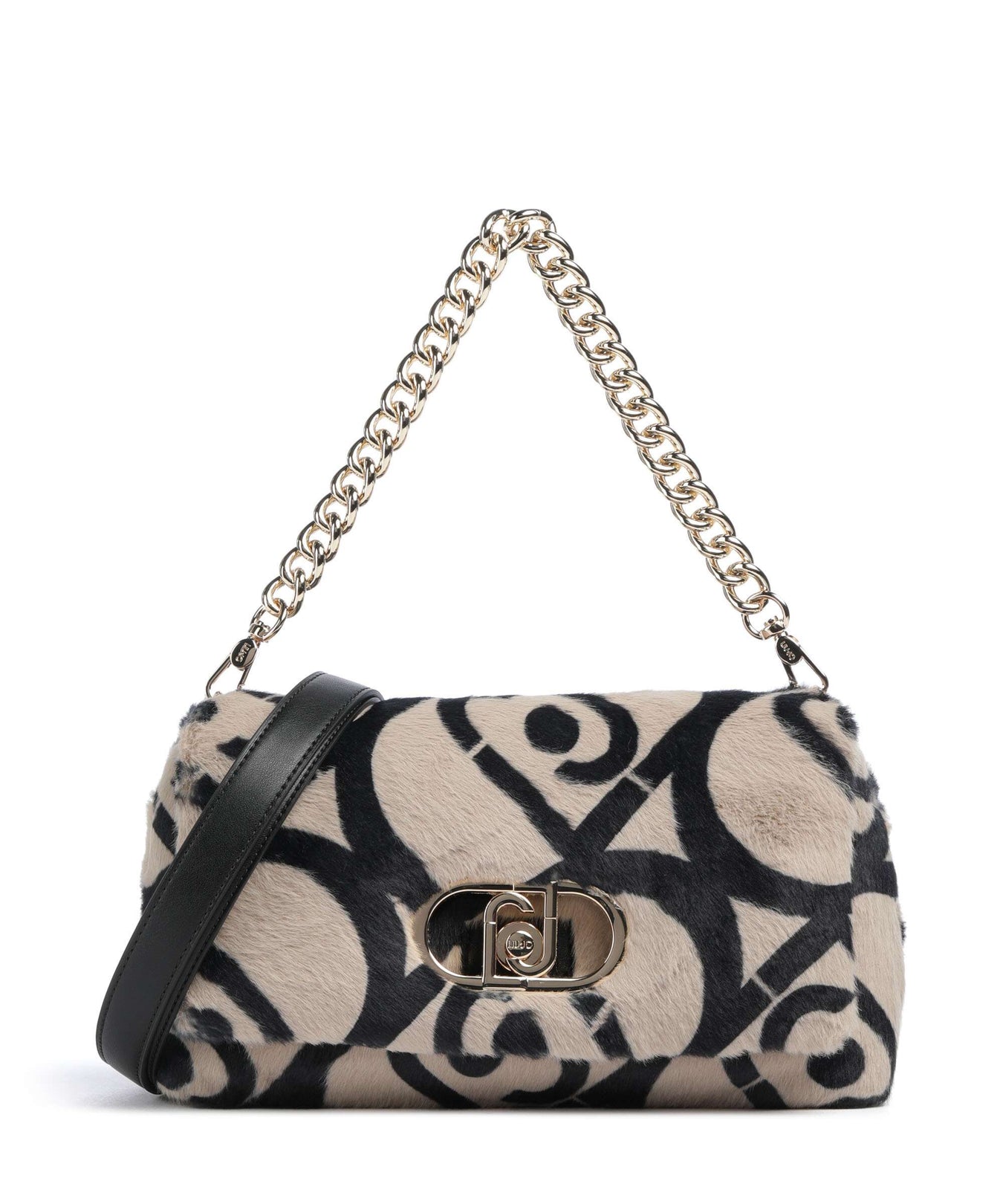 Liu Jo Icon M Shoulder bag neutro/nero