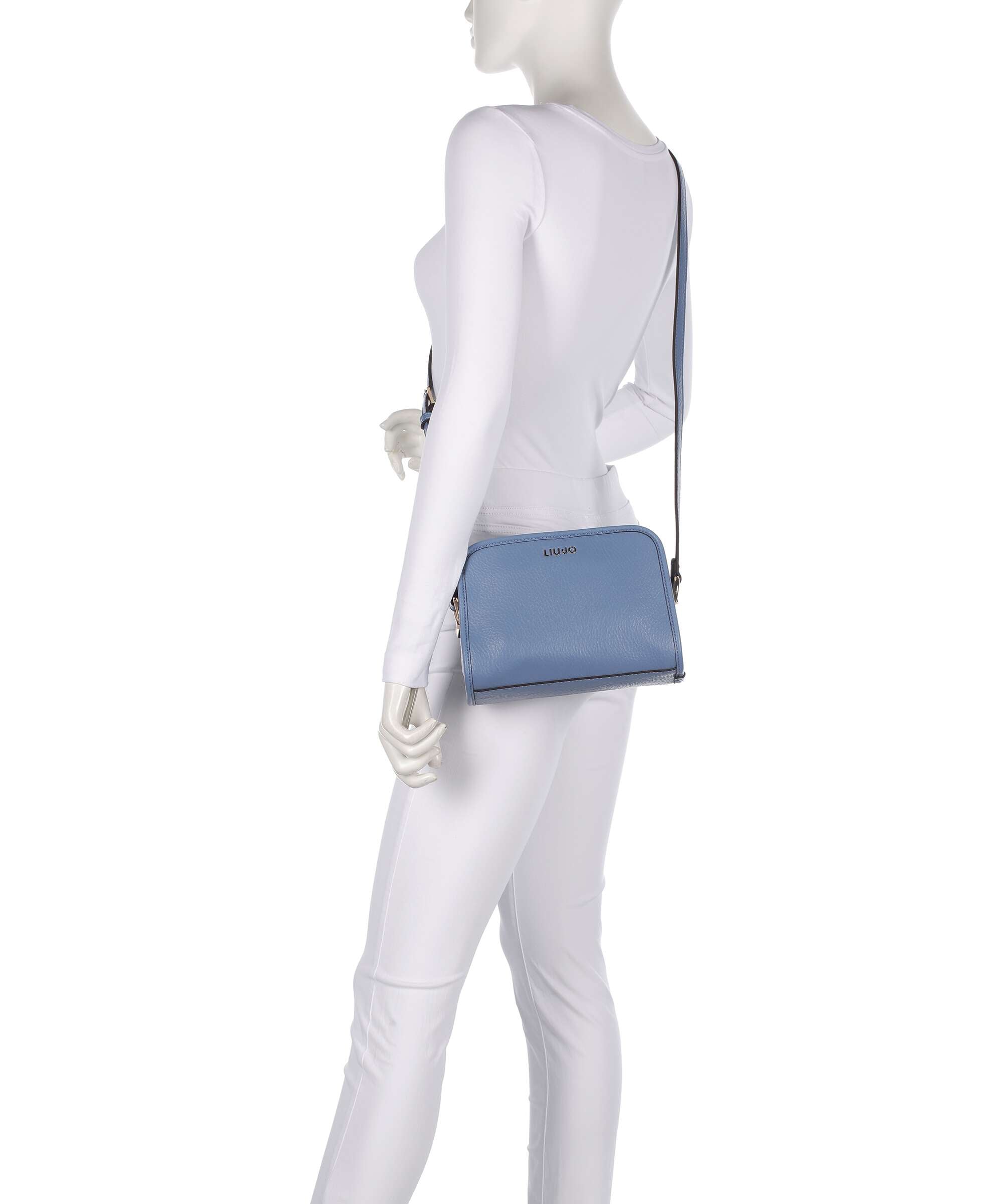 Liu Jo Manhattan M Crossbody bag imitation leather light denim