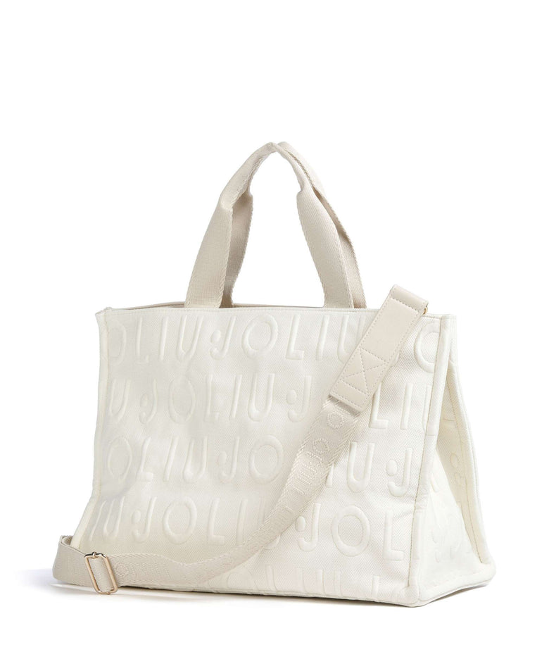 Liu Jo Soft L Handbag white cream
