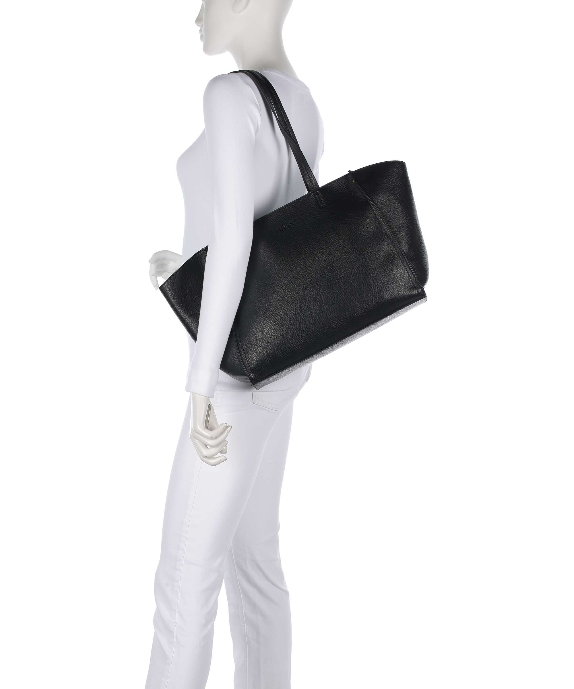 Liu Jo Lapislazzulo L Tote bag imitation leather nero - AA6080