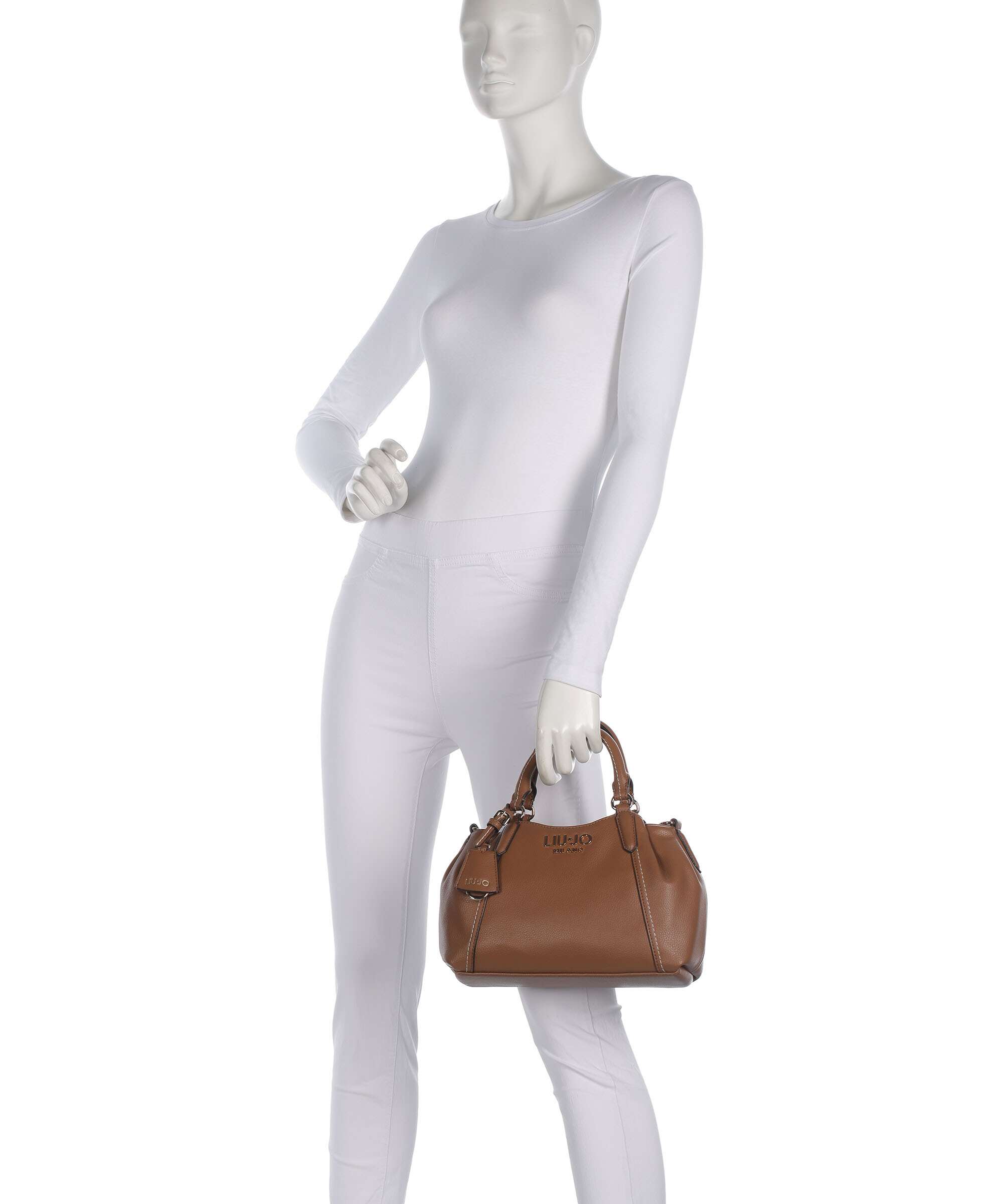Liu Jo Trepida S Handbag imitation leather sequoia - AA6169-E1012 Liu Jo Trepida S Handbag imitation leather sequoia - AA6169-E1012