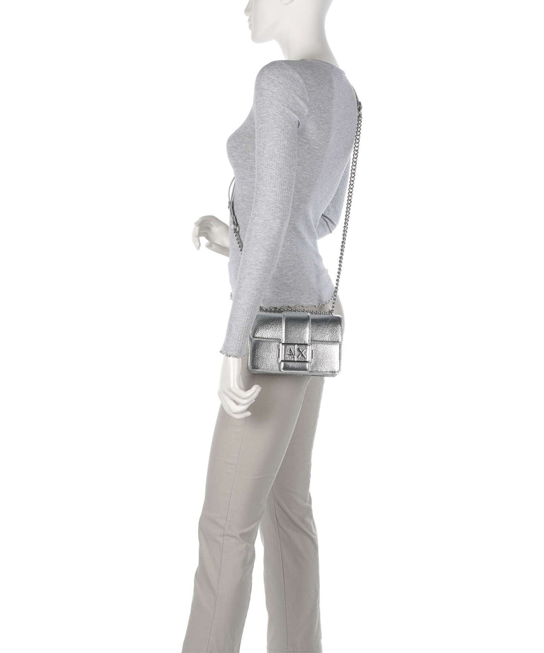 Armani Exchange Jodie S Shoulder bag silver