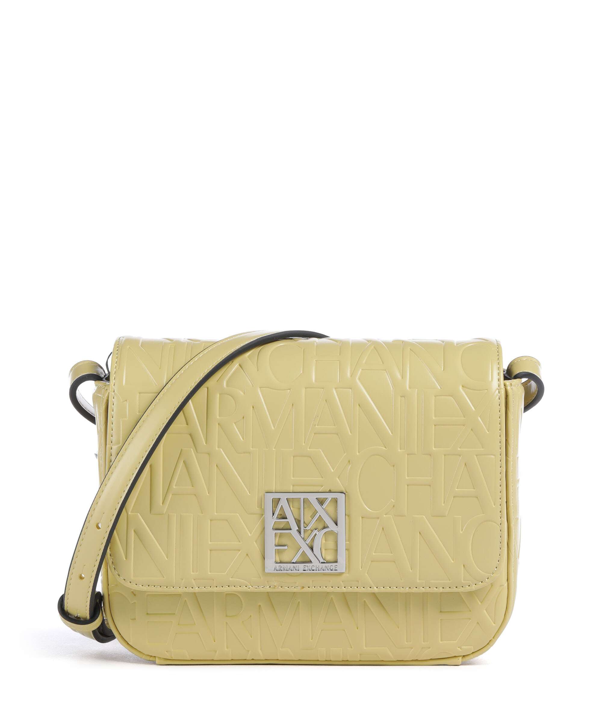 amasaya Armani Exchange Liz M Crossbody bag imitation leather light bamboo