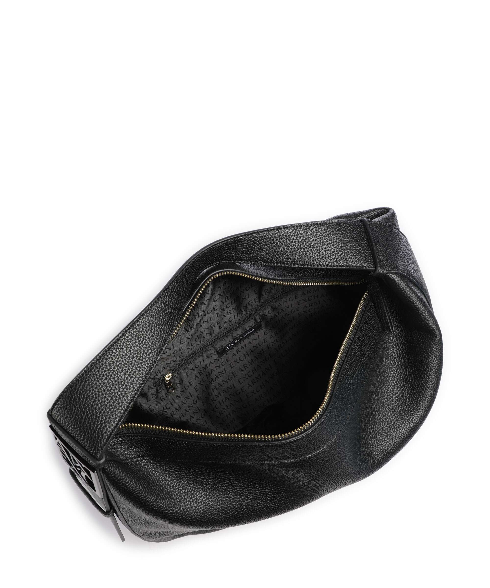 Armani Exchange Susy L Hobo bag black