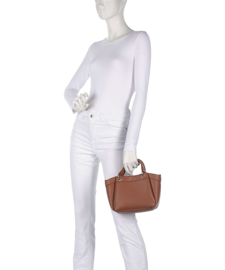 Armani Exchange Wave S Handbag whisky