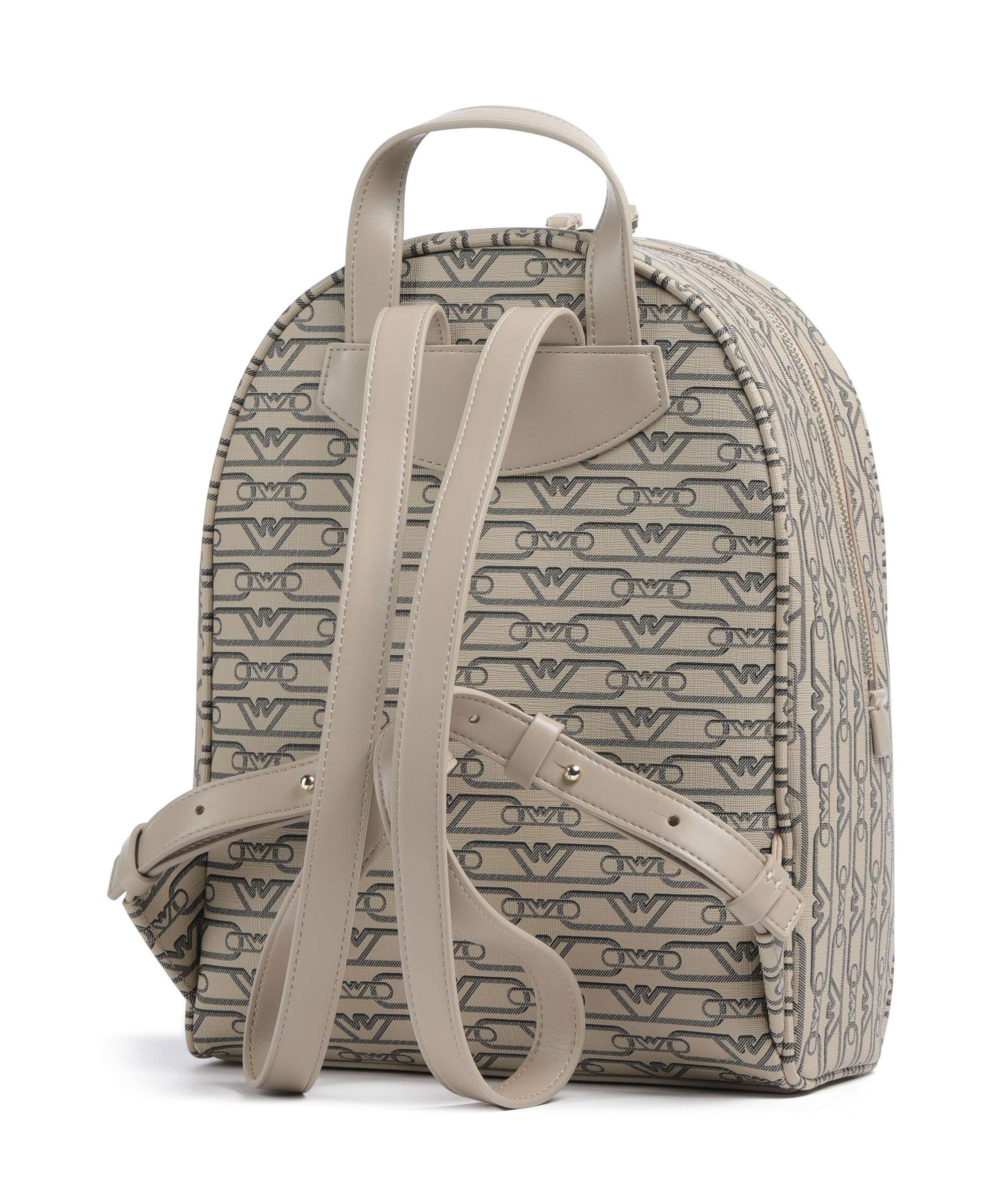 Emporio Armani La Gio Backpack imitation leather ecru/nero