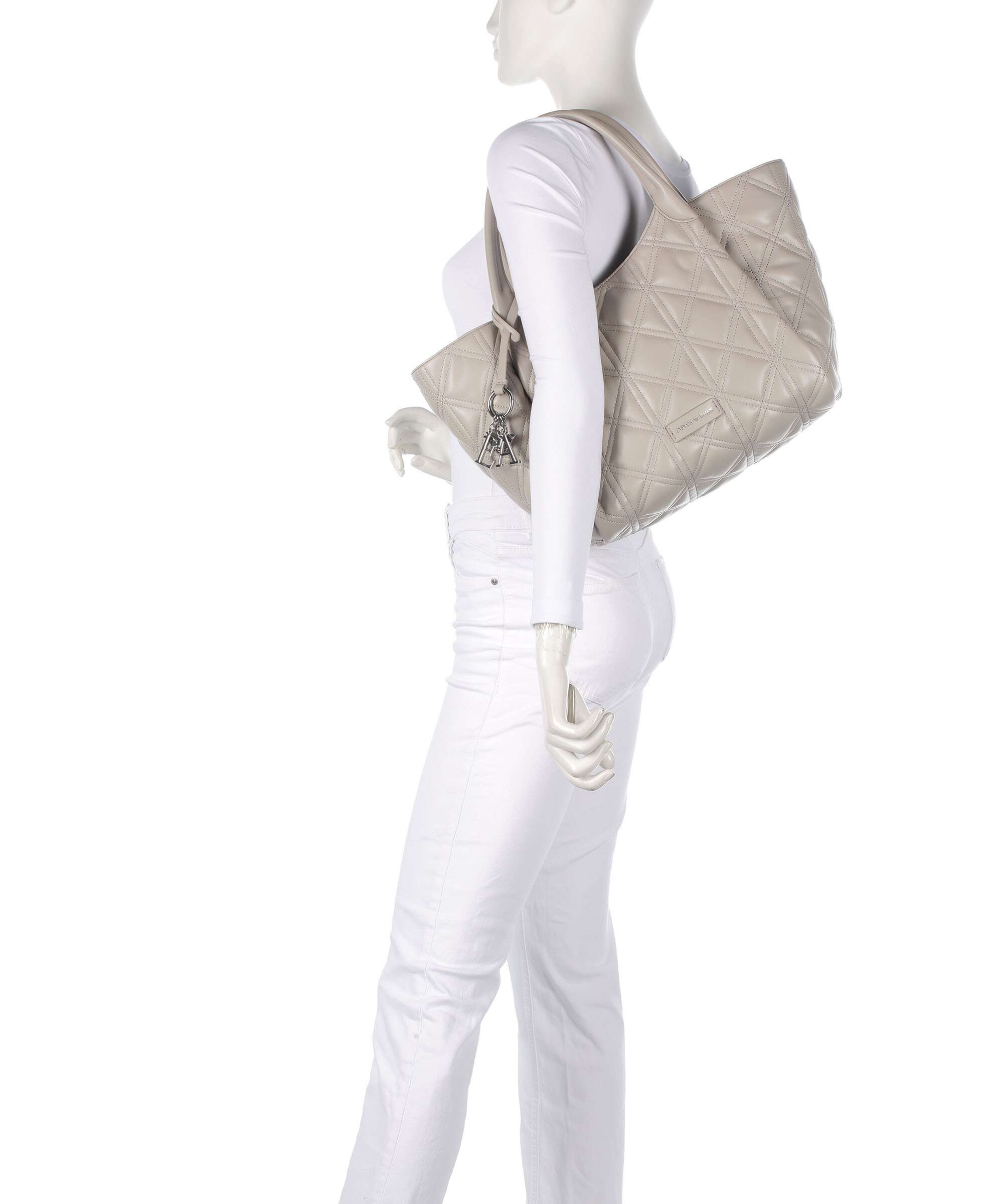 Emporio Armani Durini 24 Tote bag beige