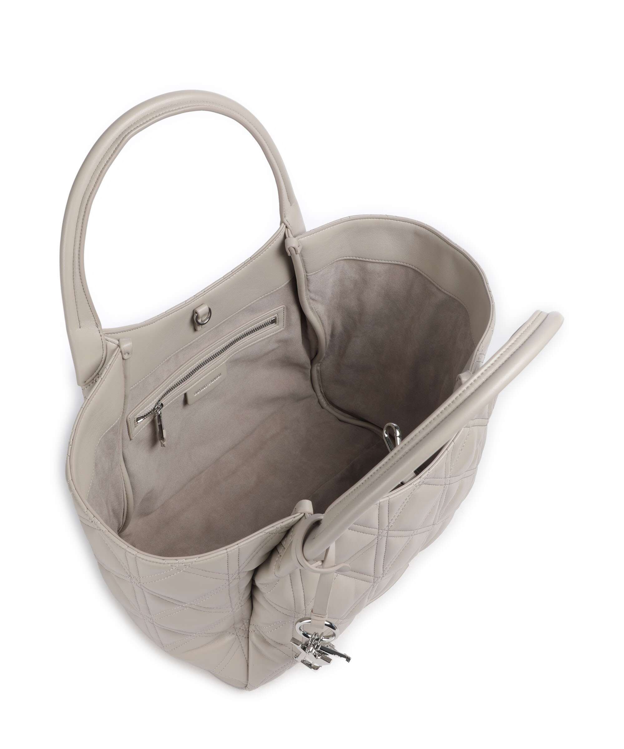 Emporio Armani Durini 24 Tote bag beige