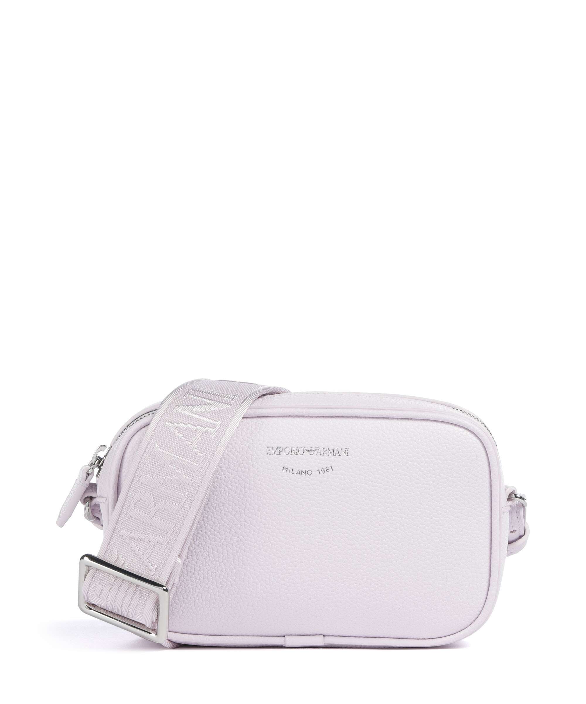 Emporio Armani Lilly Crossbody bag imitation leather baby pink