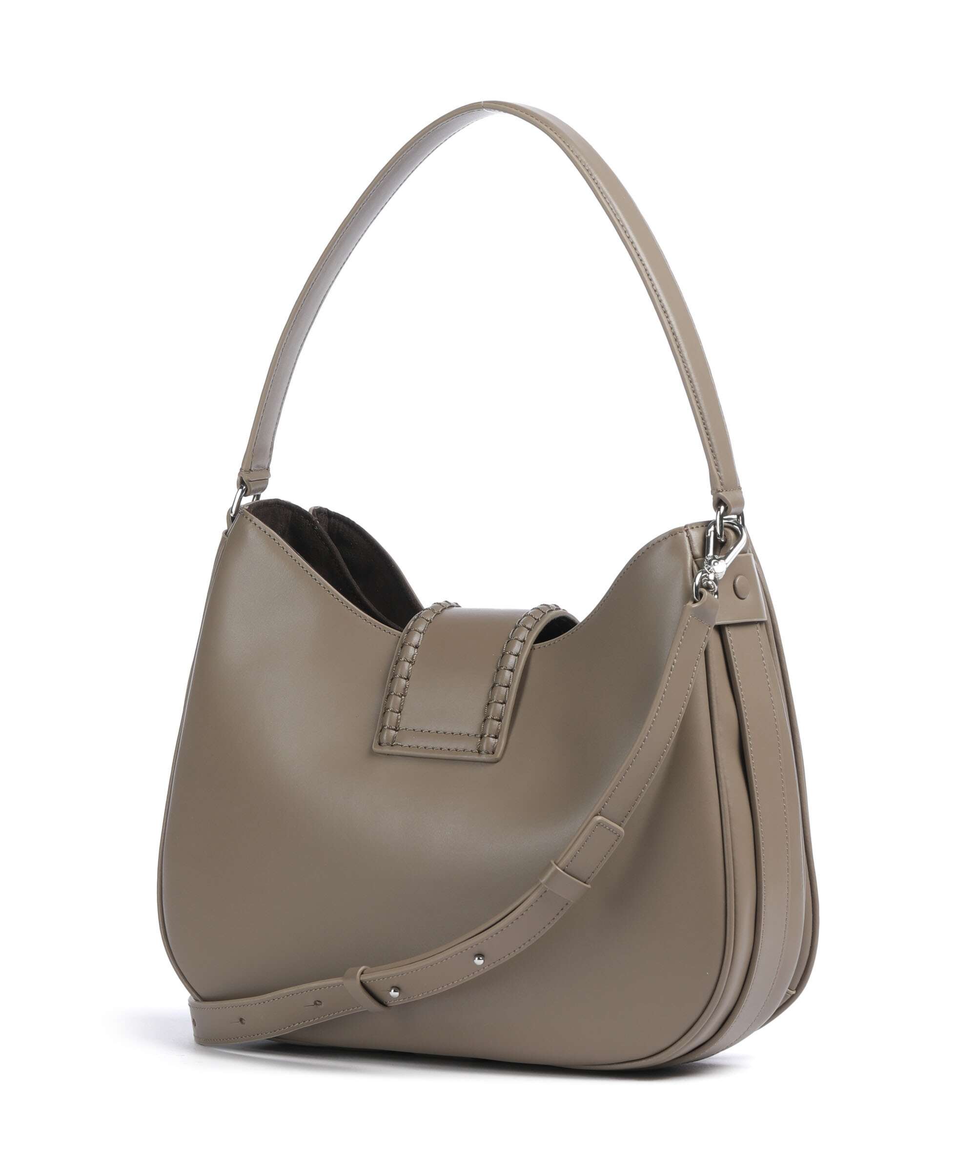 Emporio Armani Mina Shoulder bag fine grain cow leather taupe