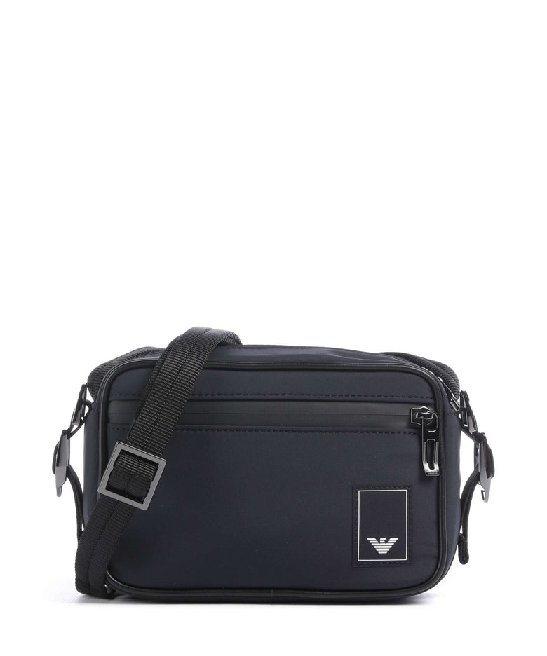Emporio Armani Travel Essential Crossbody bag nylon blu navy