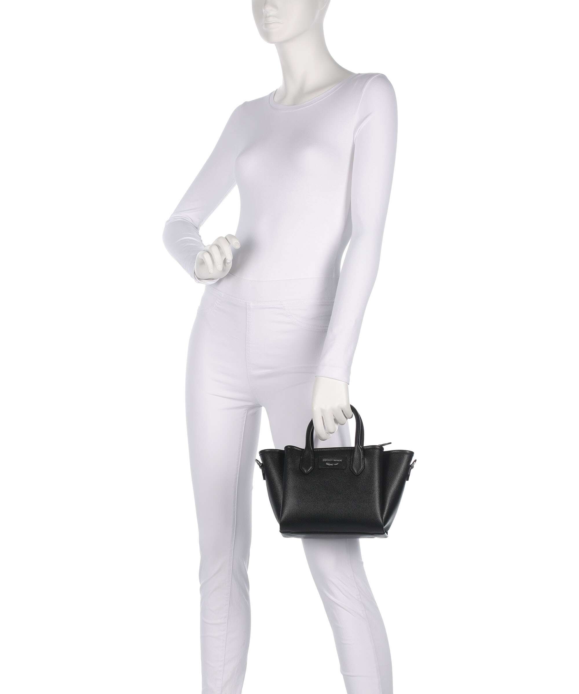 Emporio Armani Odette Handbag nero/taupe