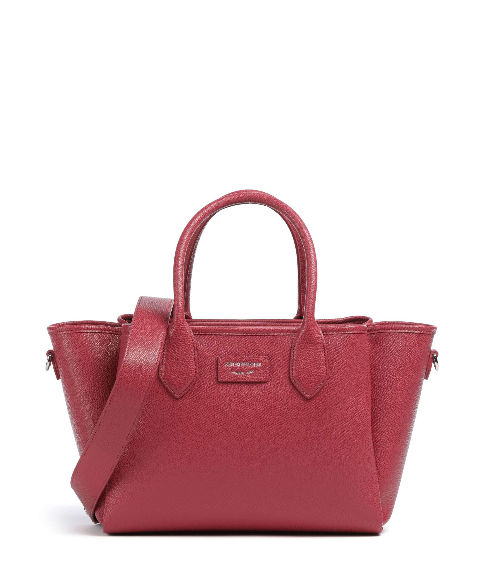 EMPORIO ARMANI 2WAY ショルダーバッグ レッド Emporio Armani Odette Handbag imitation leather carminio/taupe