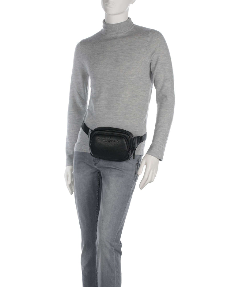 Armani Exchange Madrid Fanny pack black