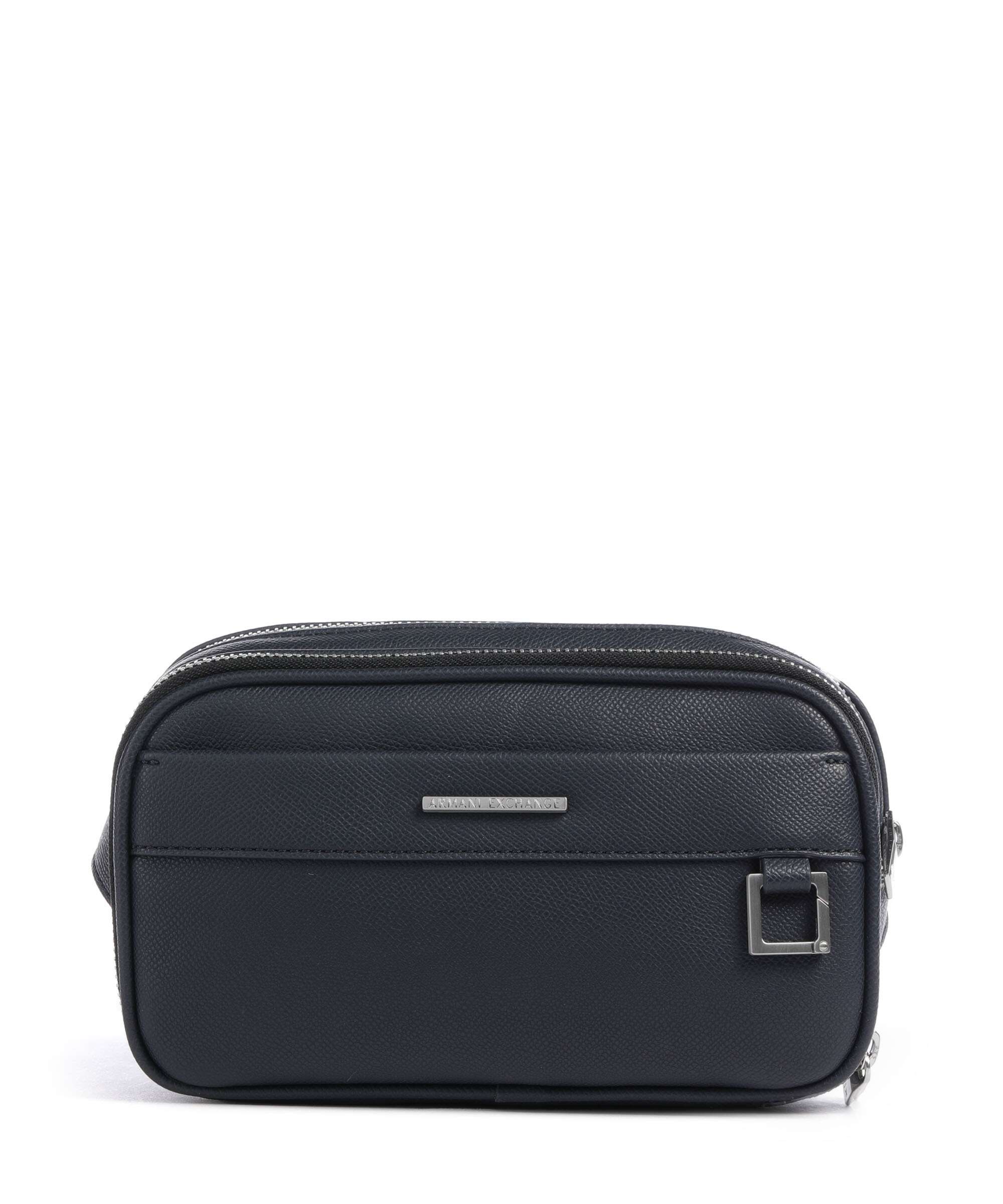 Armani Exchange New York Belt bag navy salute