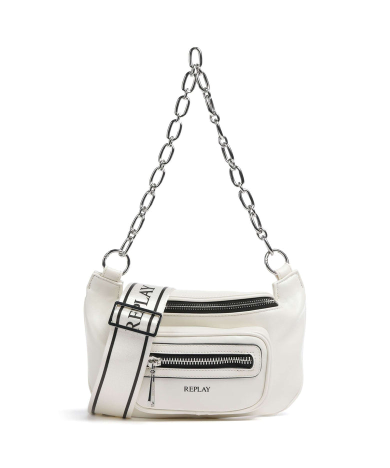 Replay Shoulder bag dirty white