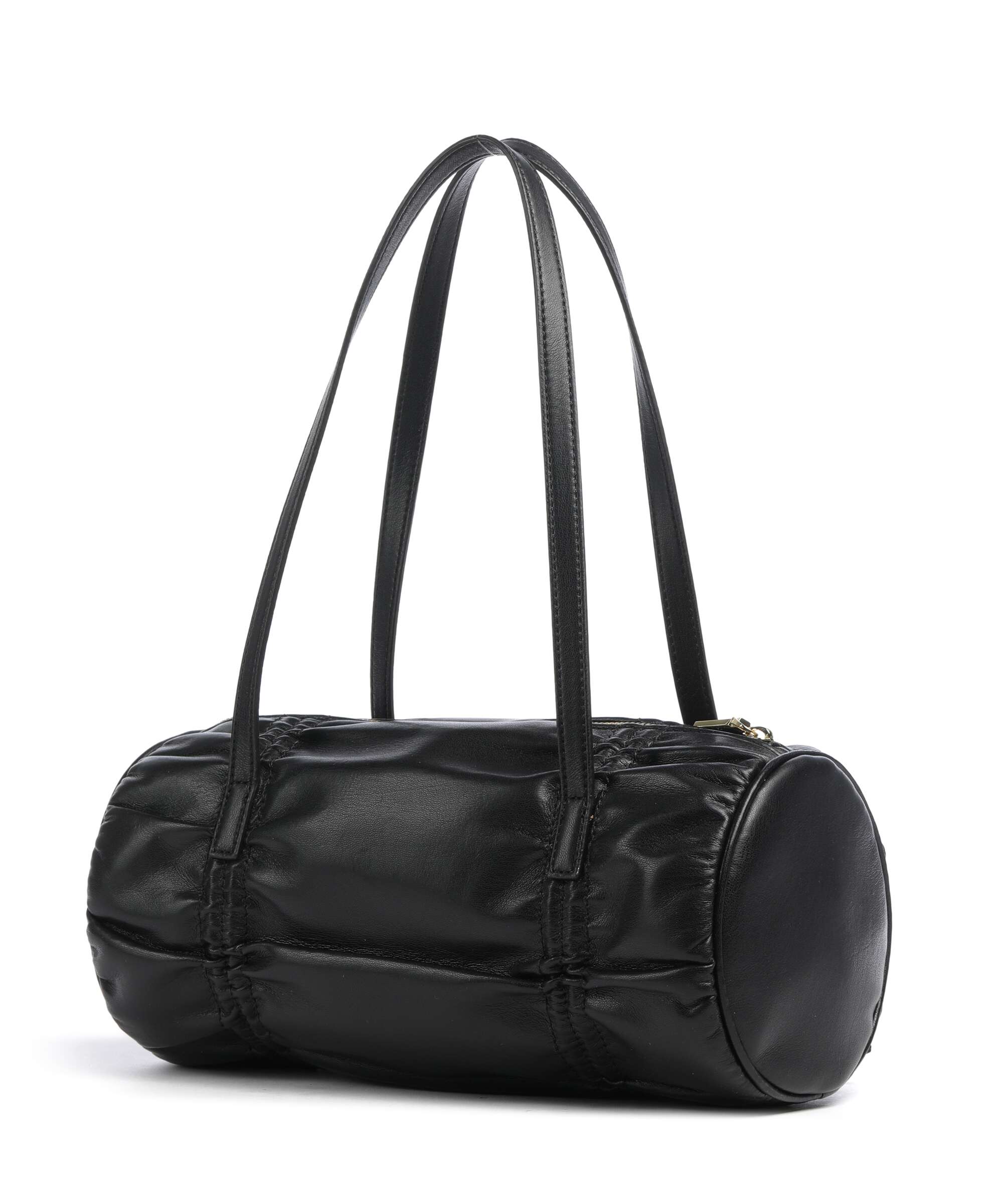 MOSCHINO インポートブラック パーティーバック、コスメバック Love Moschino Softy Bow Shoulder bag imitation leather nero