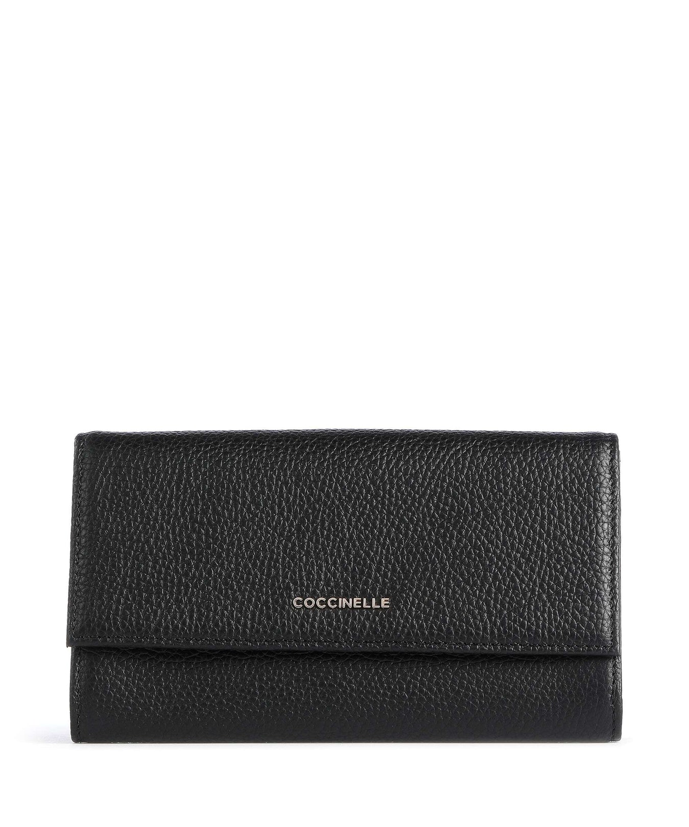 Coccinelle Metallic Soft Wallet noir