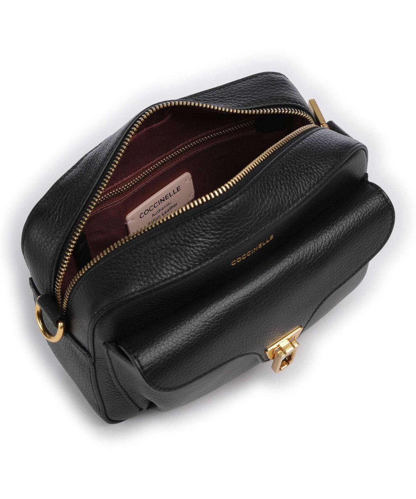 Coccinelle Beat Soft Ribbon Crossbody bag noir