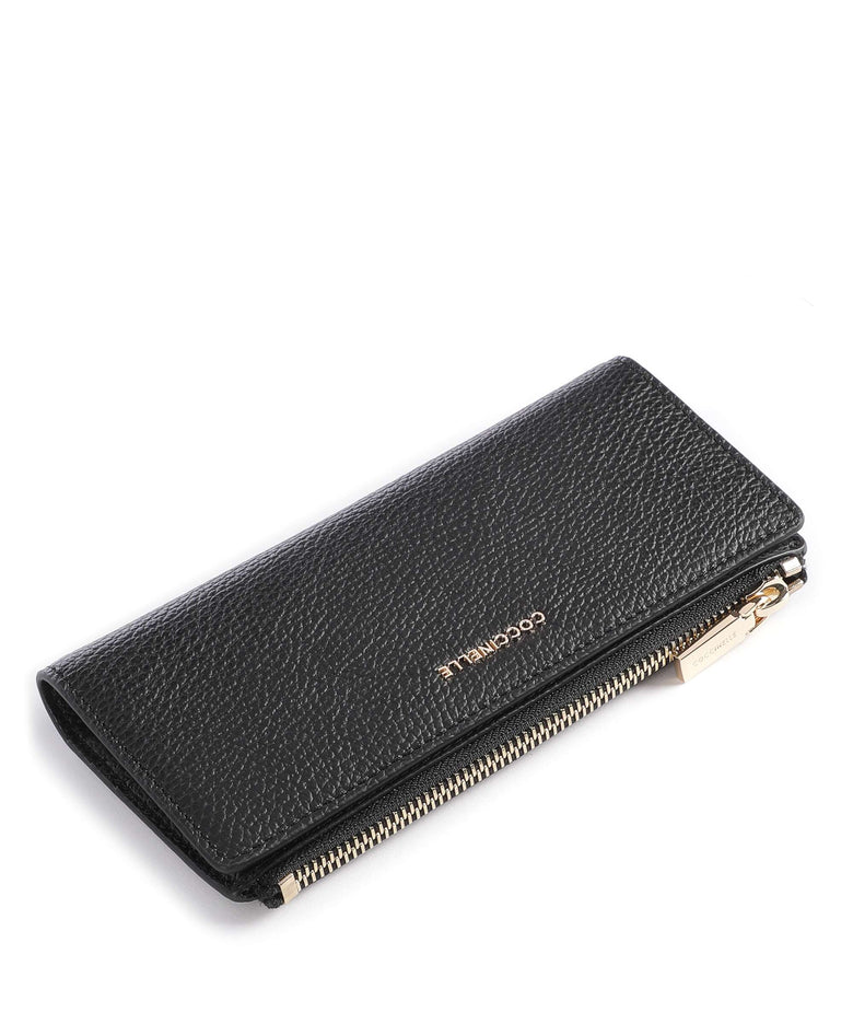 Coccinelle Metallic Soft Wallet noir
