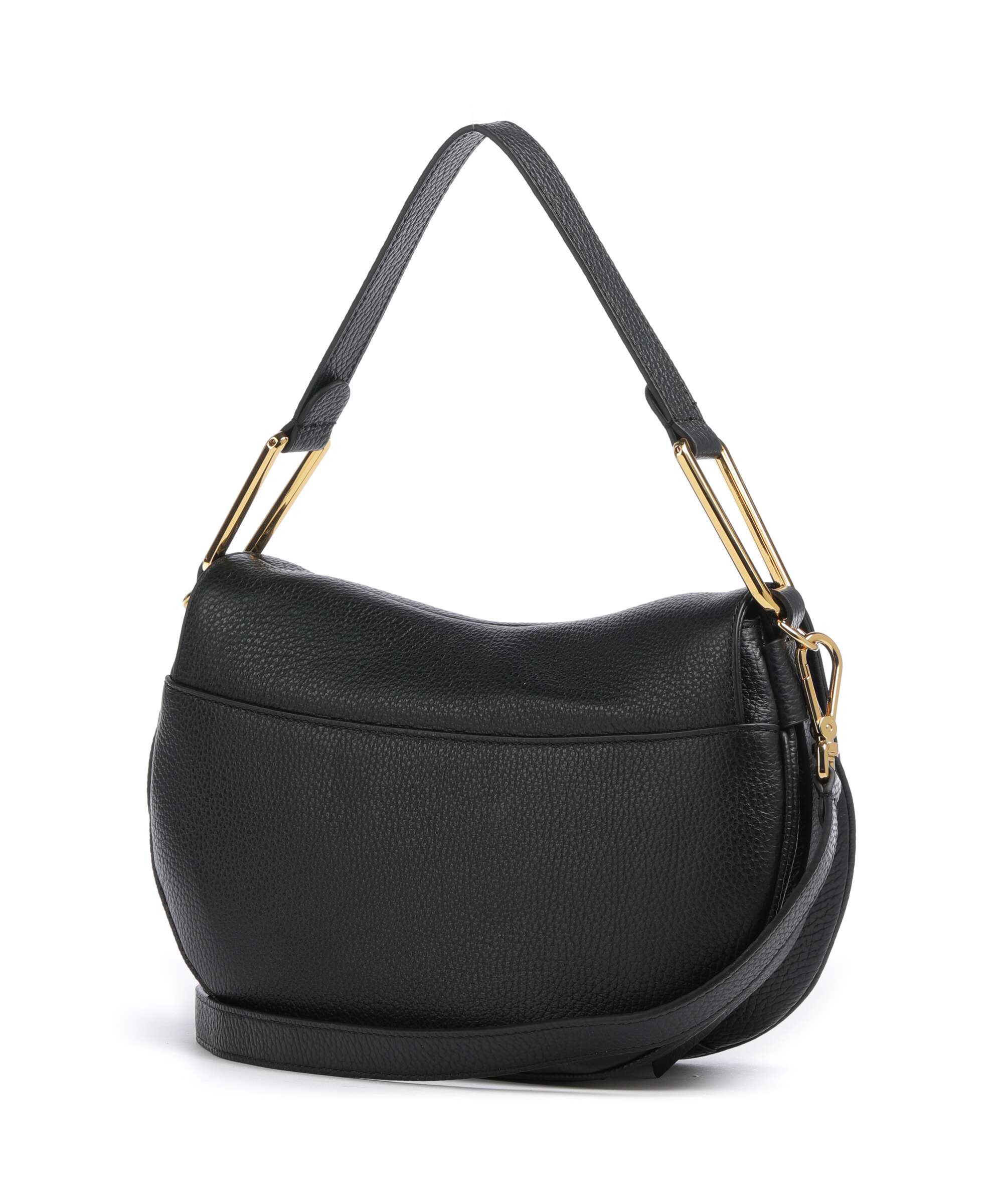 Coccinelle Magie Soft Shoulder bag grained leather noir
