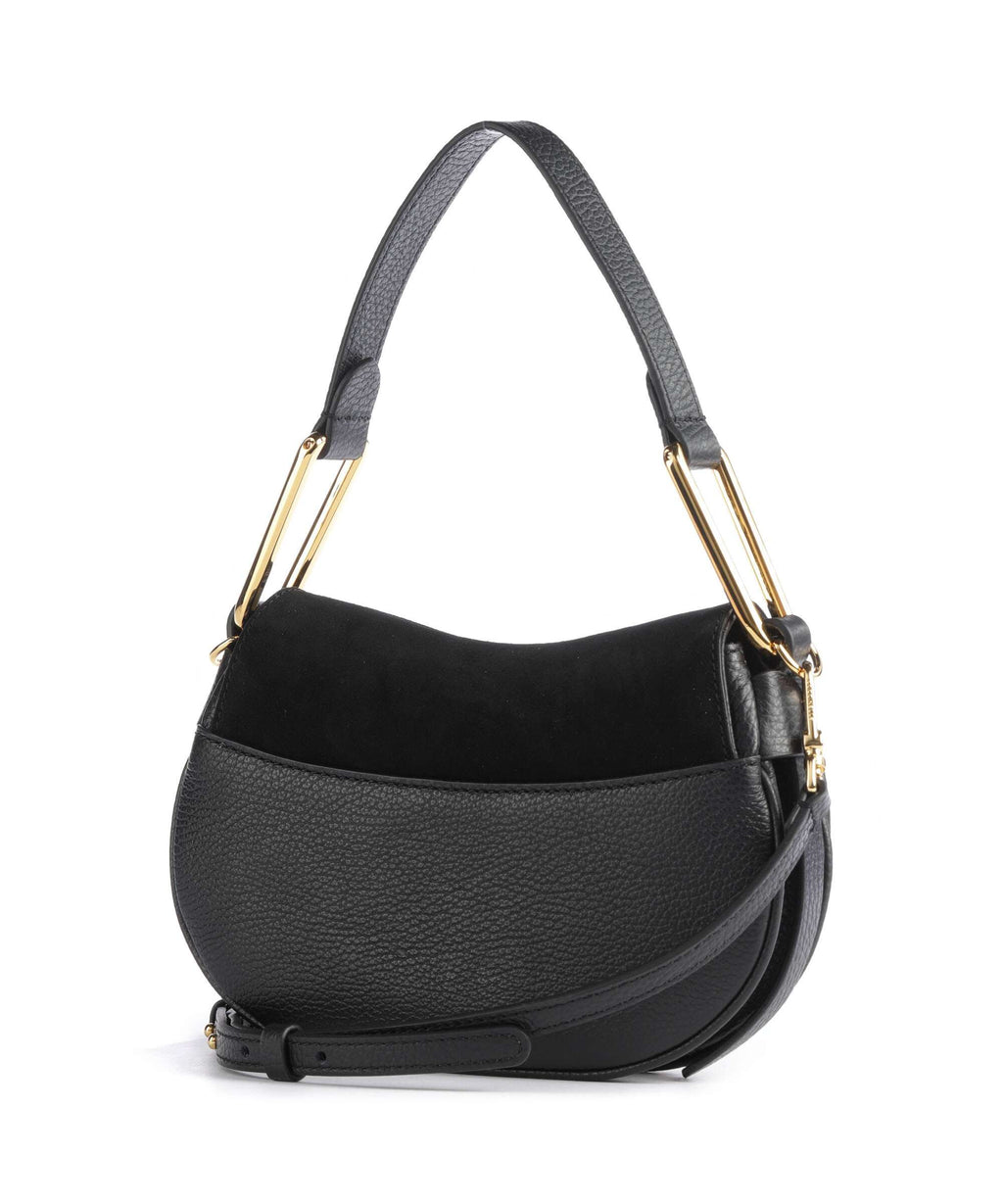 Coccinelle Magie Suede Shoulder bag noir