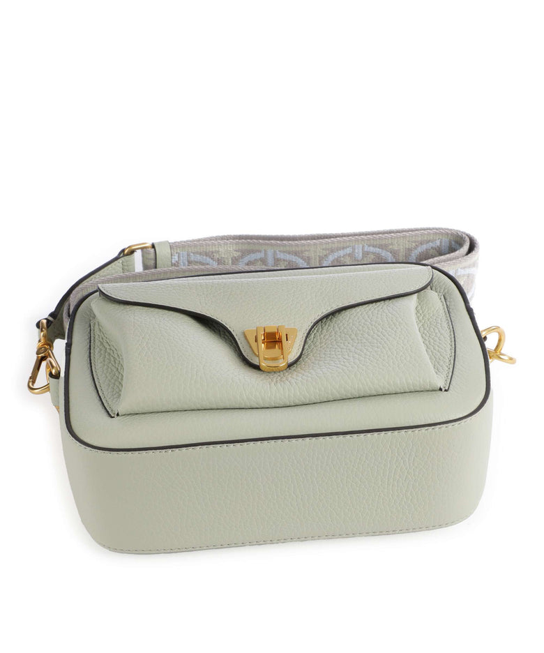 Coccinelle Beat Soft Ribbon Crossbody bag celadon green