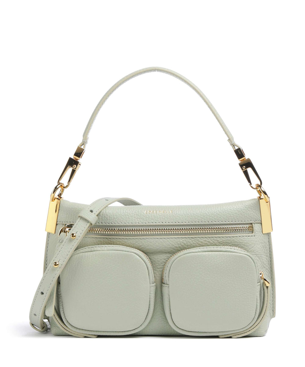 Coccinelle Hyle Shoulder bag celadon green