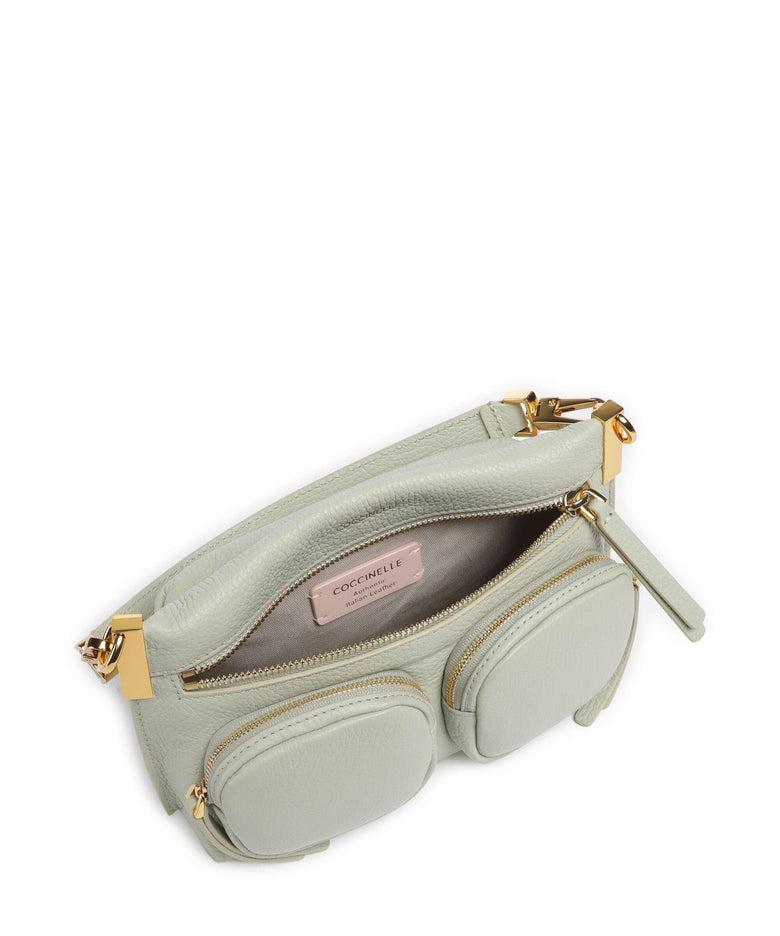 Coccinelle Hyle Shoulder bag celadon green