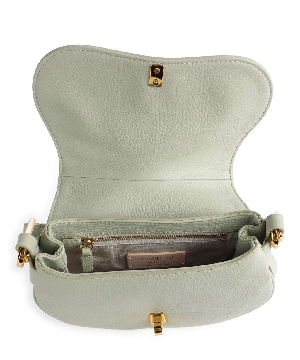 Coccinelle Magie Soft Shoulder bag celadon green