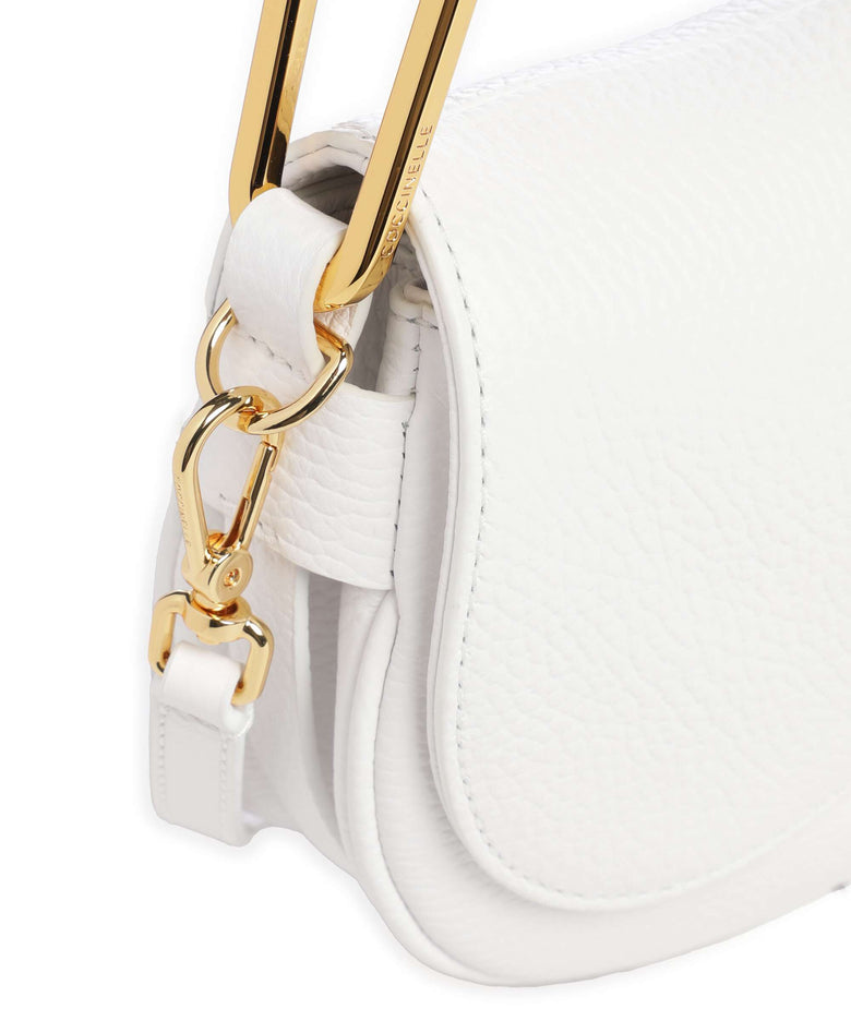 Coccinelle Magie Soft Shoulder bag brillant white