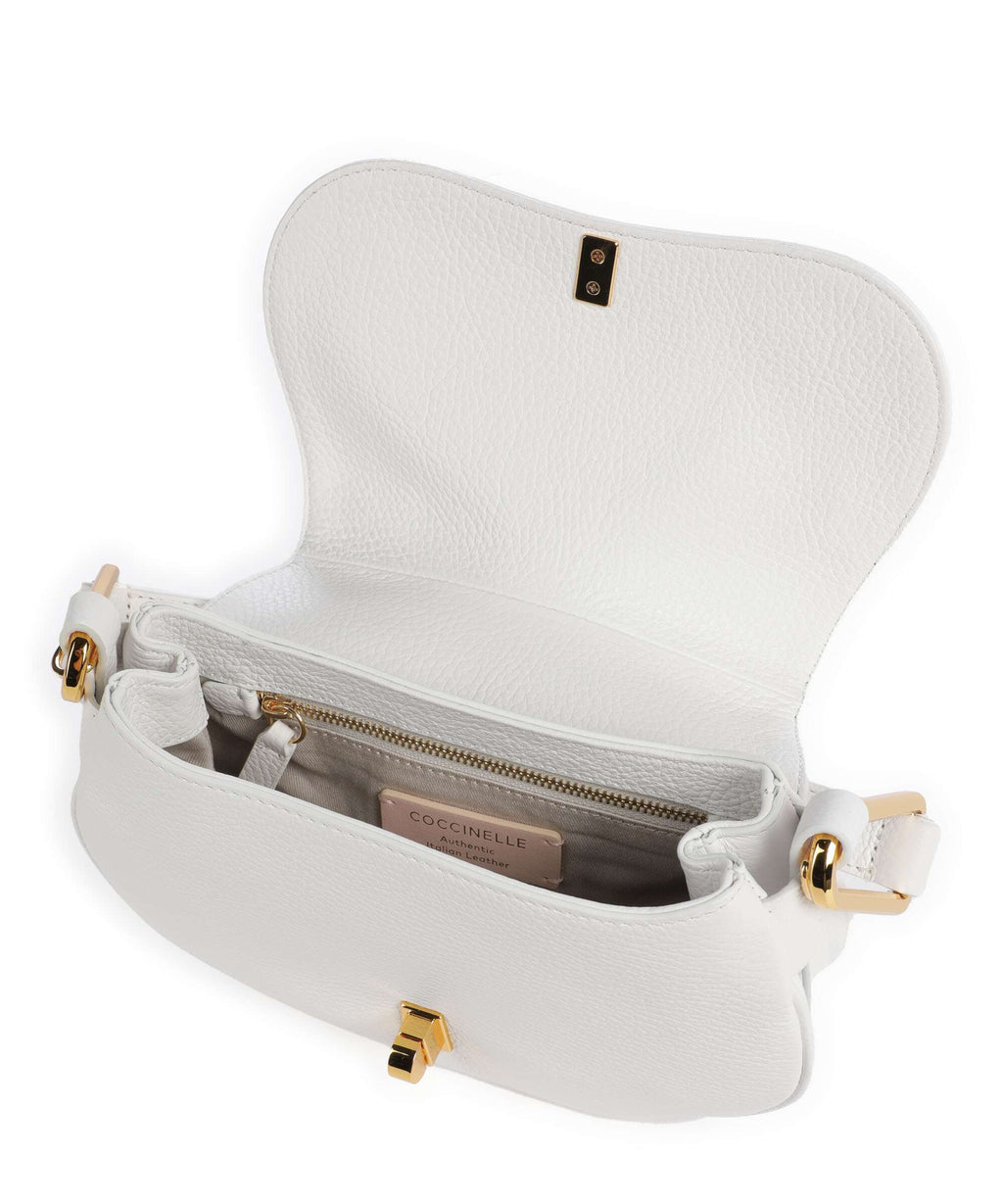 Coccinelle Magie Soft Shoulder bag brillant white