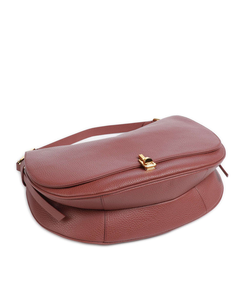 Coccinelle Magie Soft Hobo bag brandy