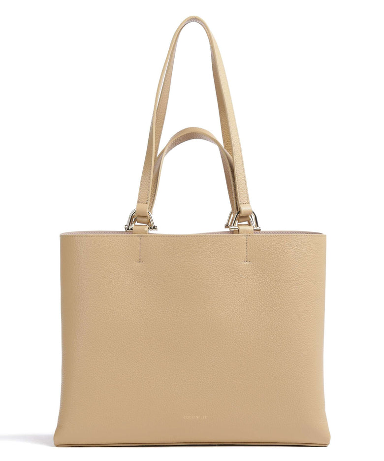 Coccinelle Hop On Tote bag fresh beige
