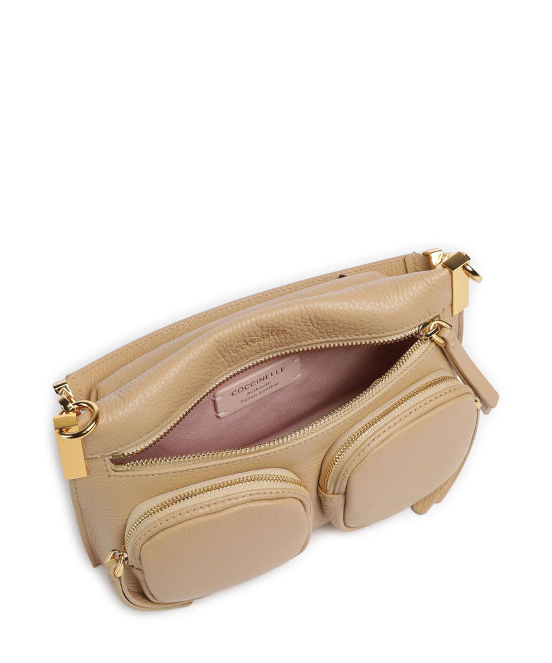 Coccinelle Hyle Shoulder bag fresh beige