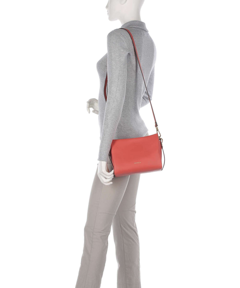Coccinelle Boheme Grana Double Handbag grenadine red/rosewood