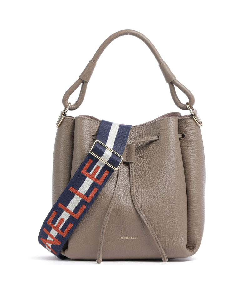 Coccinelle Eclyps Bucket bag warm taupe