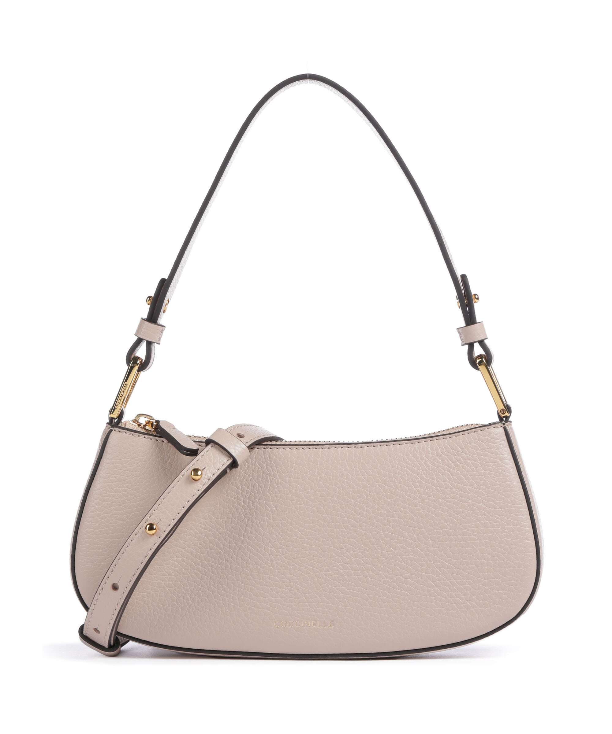 メルモチ Coccinelle Merveille Shoulder bag grained leather rosette
