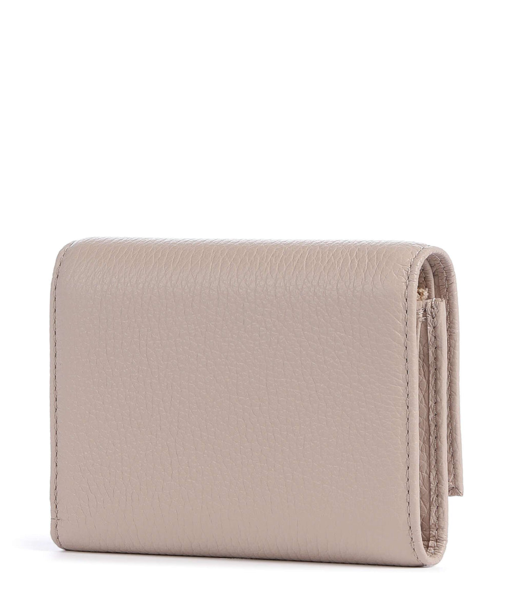 Coccinelle Metallic Soft Wallet rosette