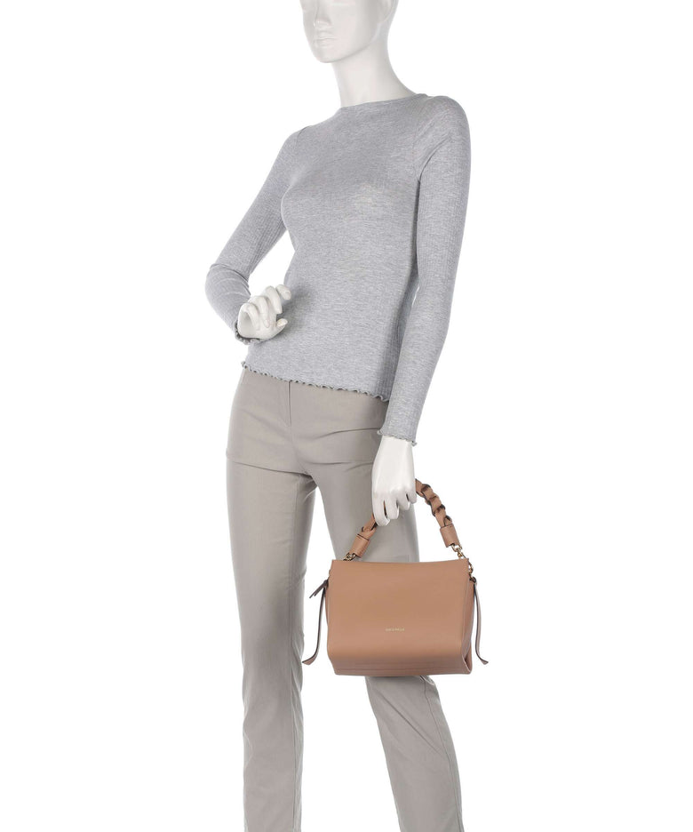 Coccinelle Boheme Grana Double Handbag skin/gazpacho