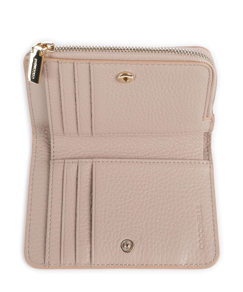 Coccinelle Metallic Soft RFID Wallet rosette