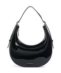 Coccinelle Whisper Patent Shoulder bag noir