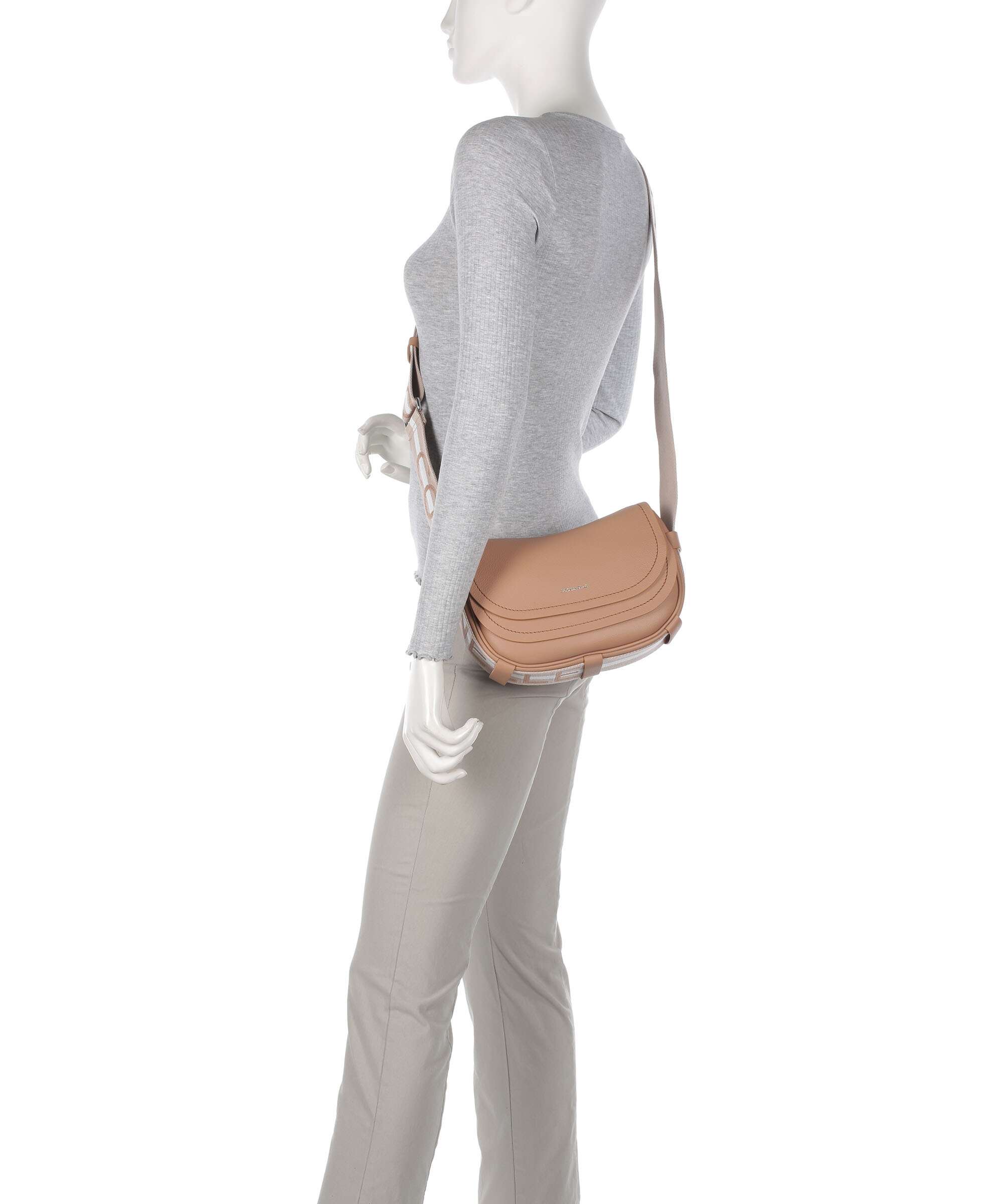 Coccinelle Raquel Crossbody bag skin/gazpacho