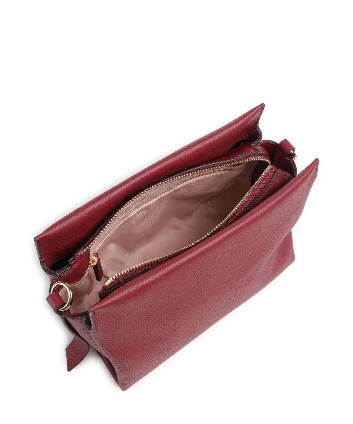 Coccinelle Boheme Grana Double Handbag ribes/prune