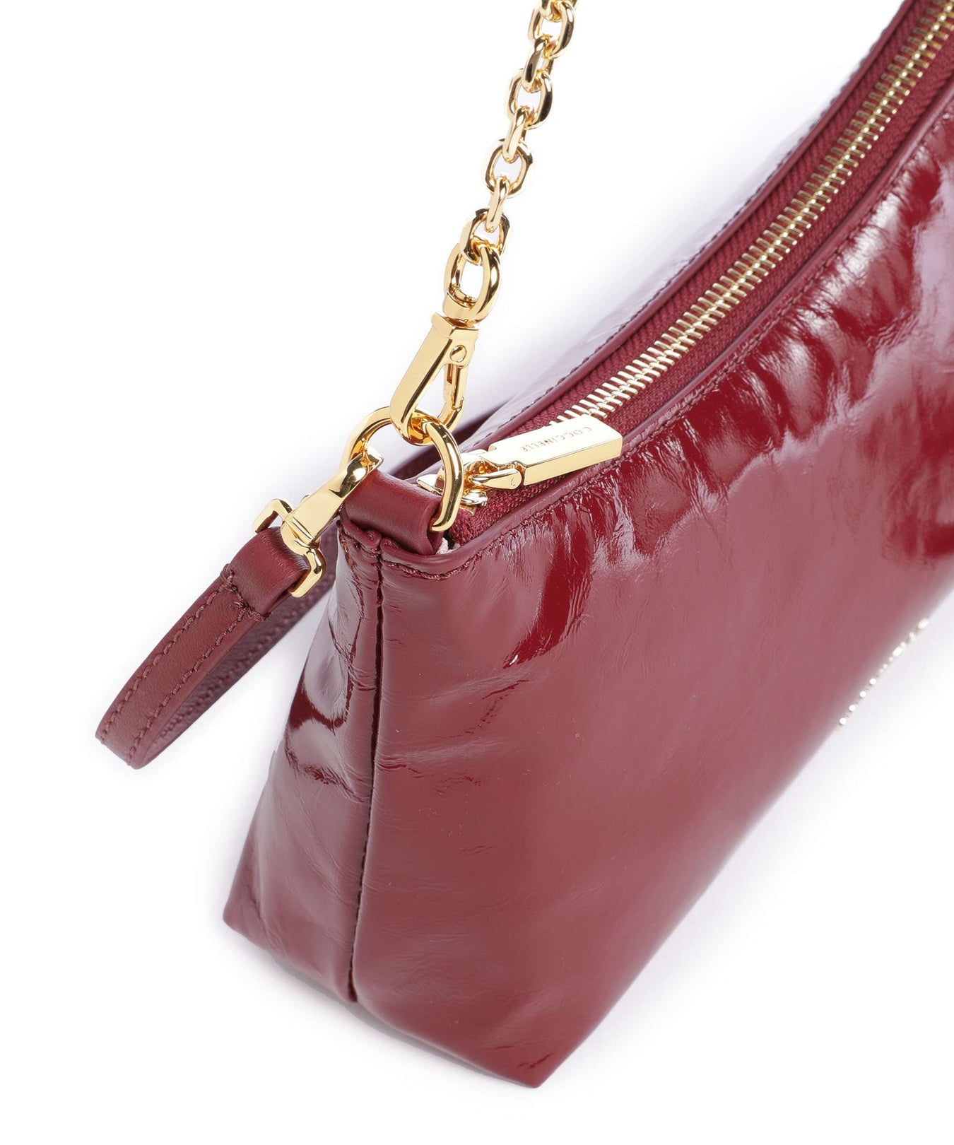 Coccinelle Aura Shiny Shoulder bag ribes