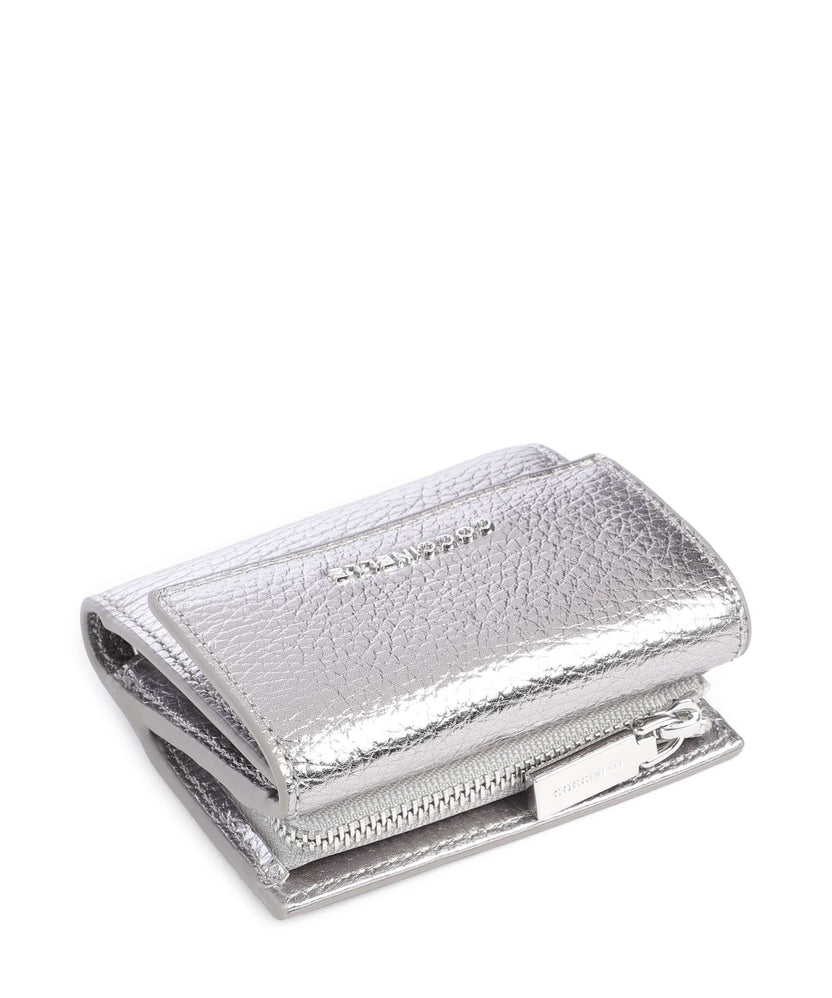 Coccinelle Metallic Soft RFID Wallet steel