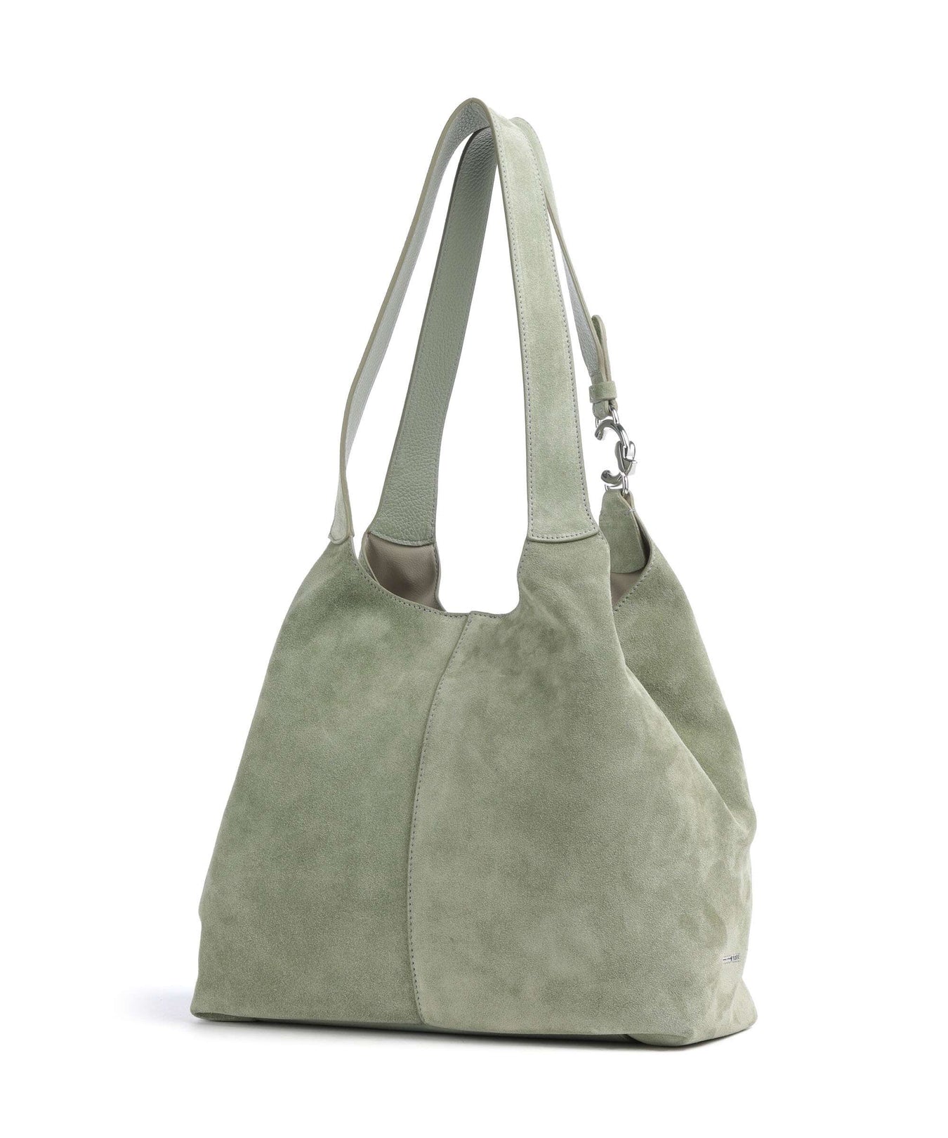 Coccinelle C-Easy Suede Hobo bag greenery